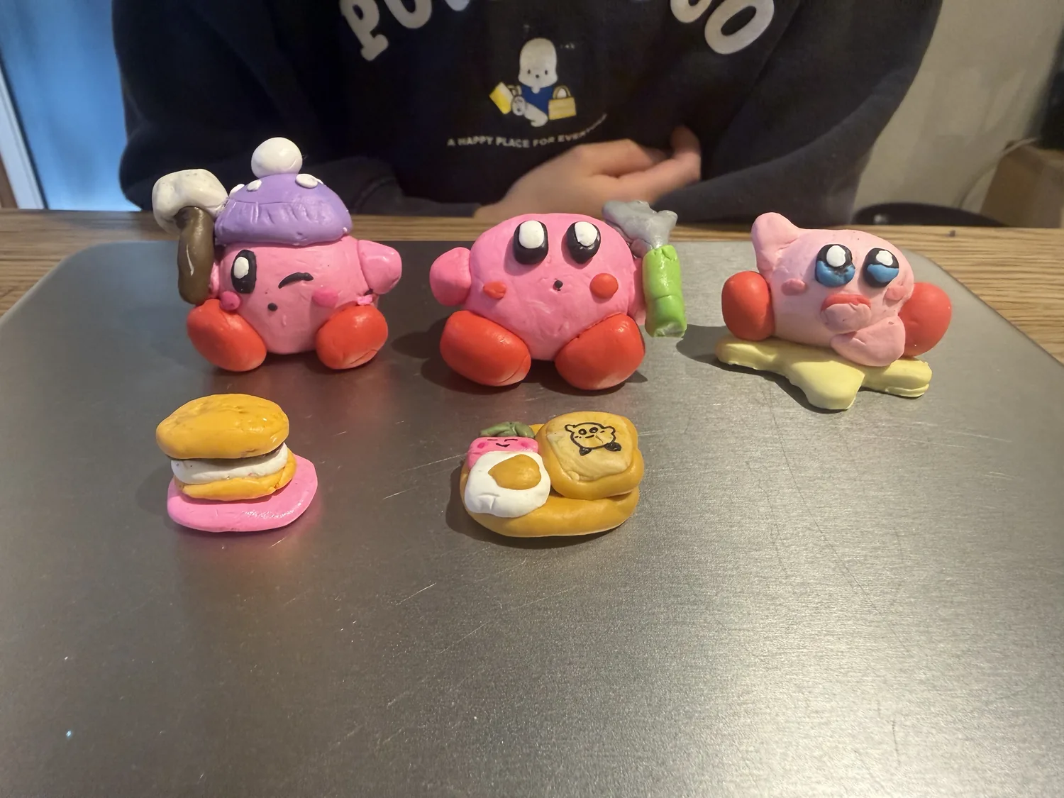 歴代のカービィ作品。右が最初、左にいくほど新しい